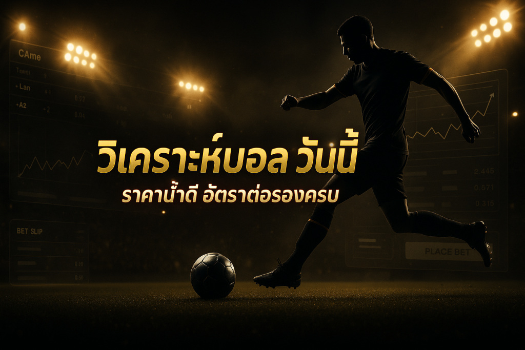 วิเคราะห์บอล วันนี้