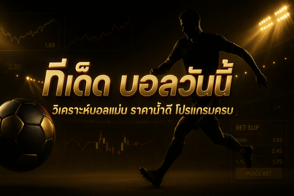 ทีเด็ด บอลวันนี้